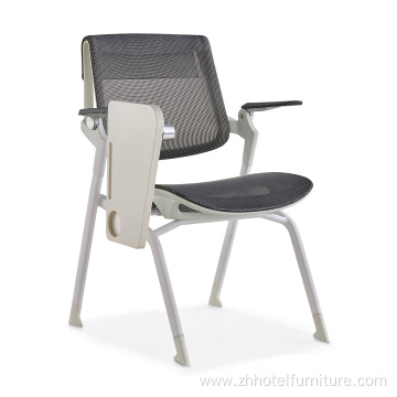 Foldable Swivel Aluminum Training Chair With Tablet